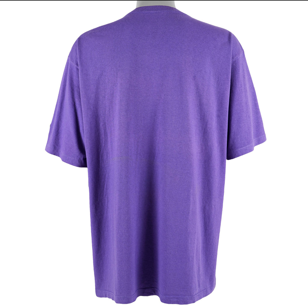 Starter - Minnesota Vikings Spell-Out T-Shirt 1990s X-Large Vintage Retro Football