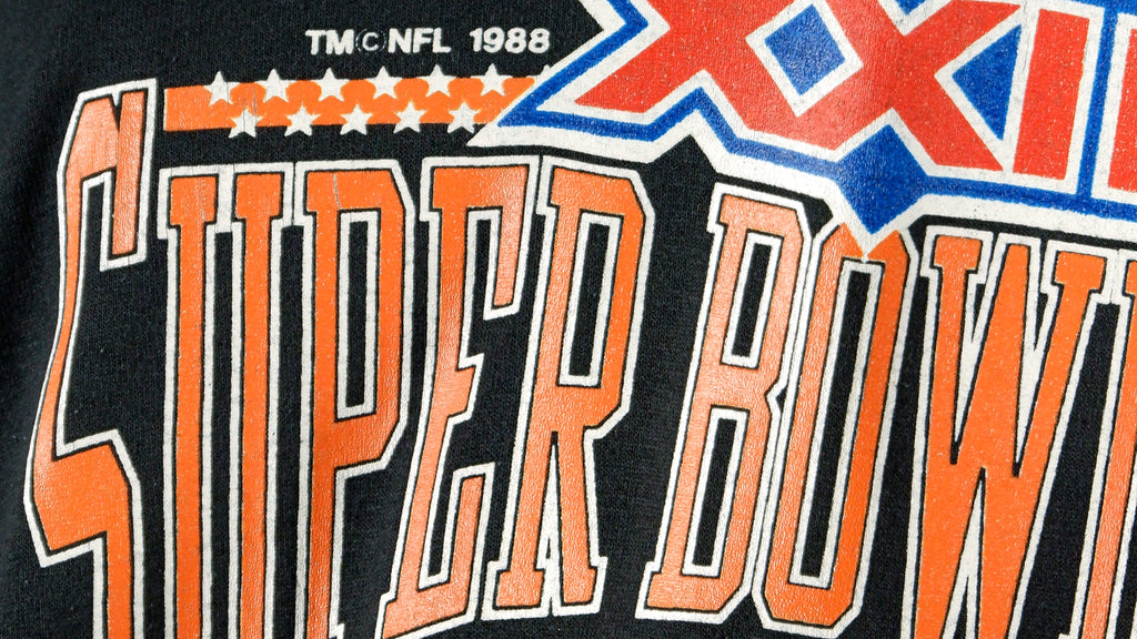 NFL (Logo 7) - Cincinnati Bengals Super Bowl XXIII Champions Football Jersey 1988 X-Large Vintage Retro Football