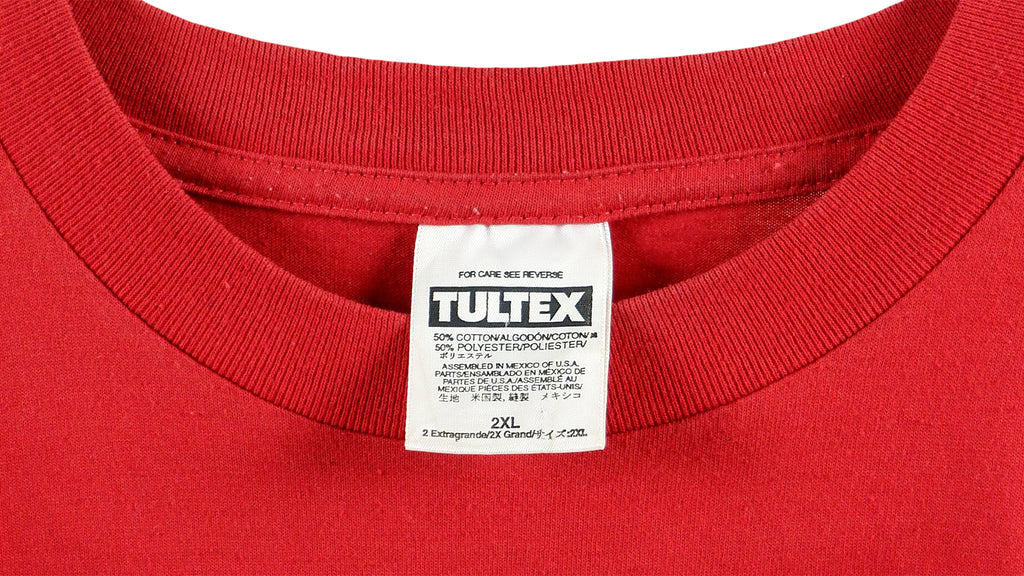 NASCAR (Tultex) - Red Winston Cup Series Tour T-Shirt 2003 XX-Large Vintage Retro