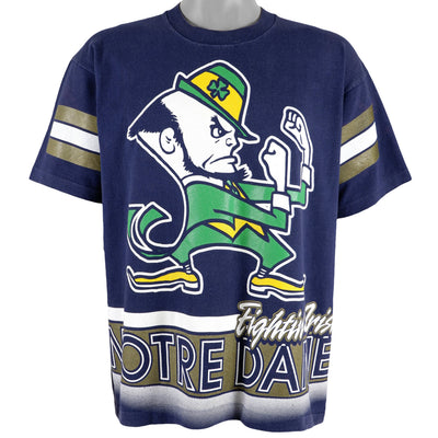 NCAA (Salem) - Notre Dame Fighting Irish Spell-Out T-Shirt 1990s Large