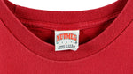 NCAA (Nutmeg) - Arkansas Razorbacks Spell-Out T-Shirt 1990s Large Vintage Retro football College