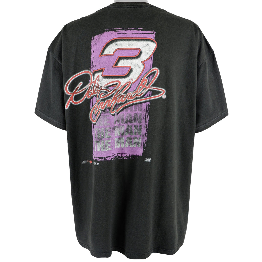NASCAR (Competitors View) - Dale Earnhardt The Man T-Shirt 1990s XX-Large Vintage Retro