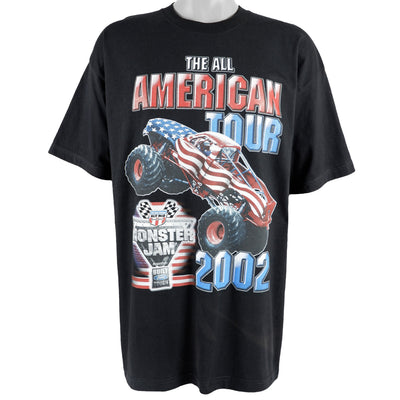 Vintage (AAA) - Monster Jam, The All American Tour Deadstock T-Shirt 2002 X-Large