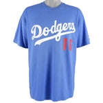 Starter - Hideo Nomo, Los Angeles, Dodgers T-Shirt 1995 Large Vintage Retro Baseball