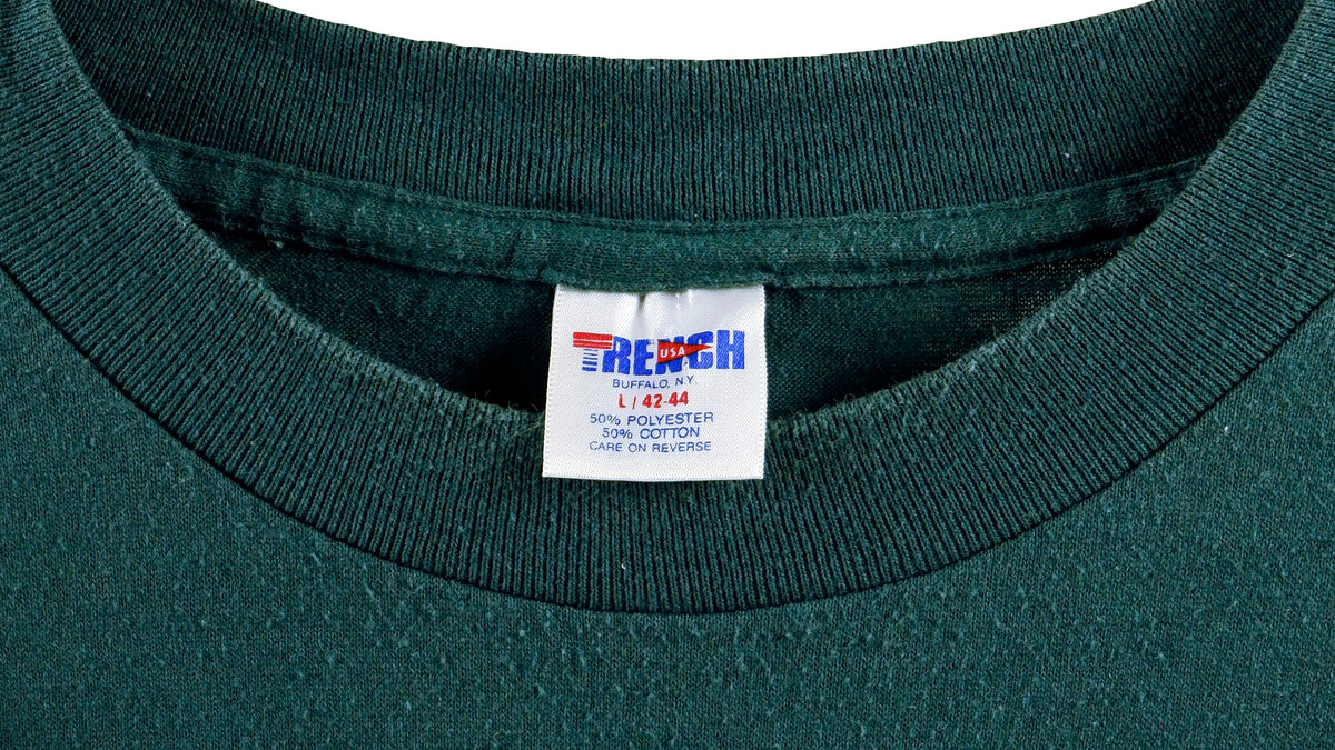 MLB (Trench) - Oakland Athletics Spell-Out T-Shirt 1989 Large