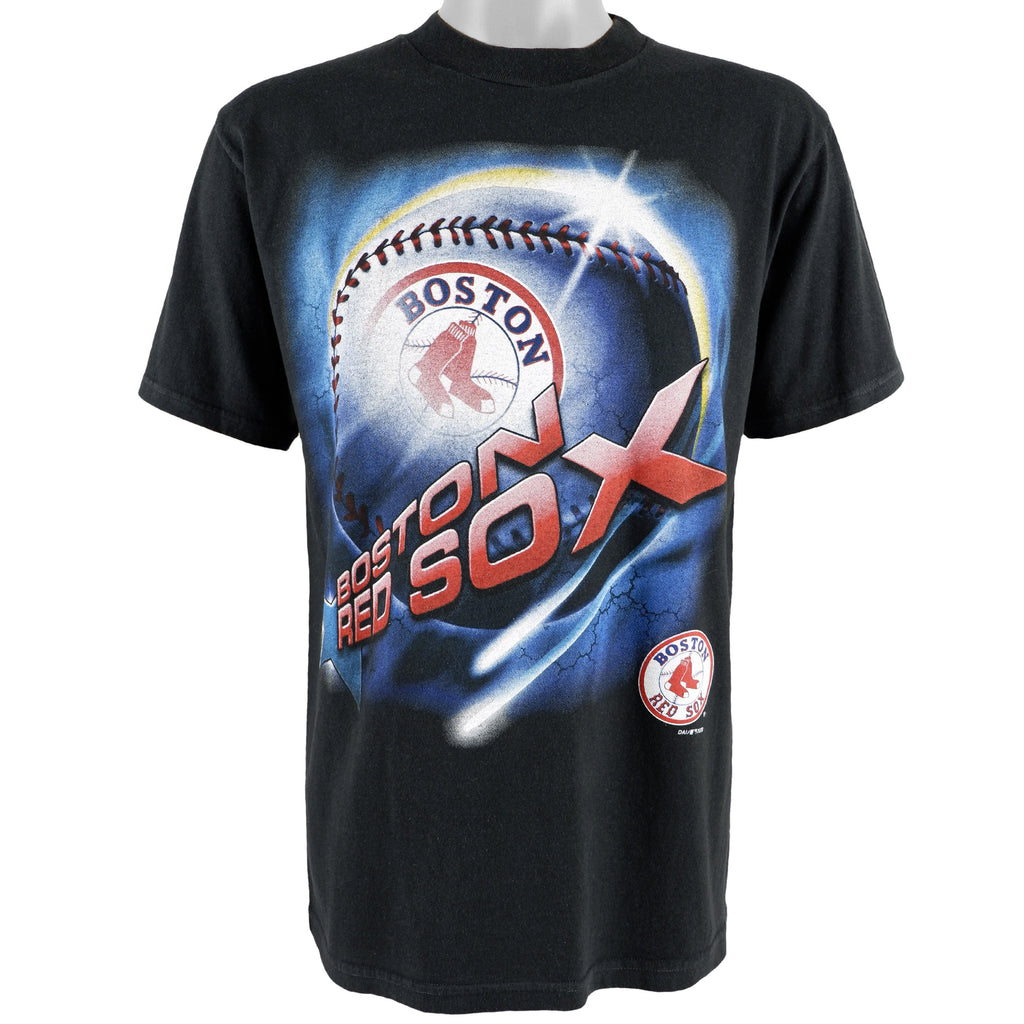 MLB (True Fan) - Boston Red Sox T-Shirt 2000 Medium Vintage Retro Baseball