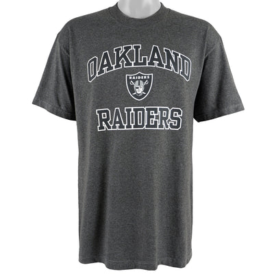 NFL (Team Apparel) - Oakland Raiders Spell-Out T-Shirt Large