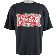 Vintage (Coke) - Coca-Cola Spell-Out T-Shirt 1990s Large Vintage Retro