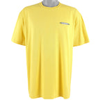 Tommy Hilfiger - Yellow T-Shirt 1990s X-Large Vintage Retro