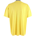 Tommy Hilfiger - Yellow T-Shirt 1990s X-Large Vintage Retro