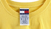 Tommy Hilfiger - Yellow T-Shirt 1990s X-Large Vintage Retro