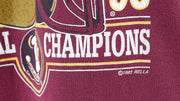 NCAA (Jerzees) - Florida State Seminoles T-Shirt 1993 Large Vintage Retro Football College