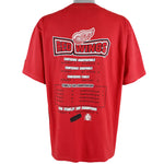 Starter - Detroit Red Wings Champions T-Shirt 1998 Large Vintage Retro Hockey