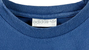 Adidas - Blue Training Big Logo T-Shirt 1990s X-Large Vintage Retro