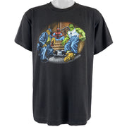 Marvel (Delta) - Spiderman, the Hulk and Thing T-Shirt Large Vintage Retro Comics
