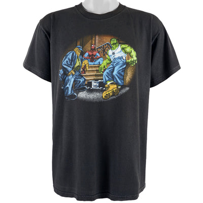 Marvel (Delta) - Spiderman, The Hulk And The Thing T-Shirt Large