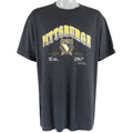 NHL (Trench) - Pittsburgh Penguins T-Shirt 1992 X-Large Vintage Retro Hockey