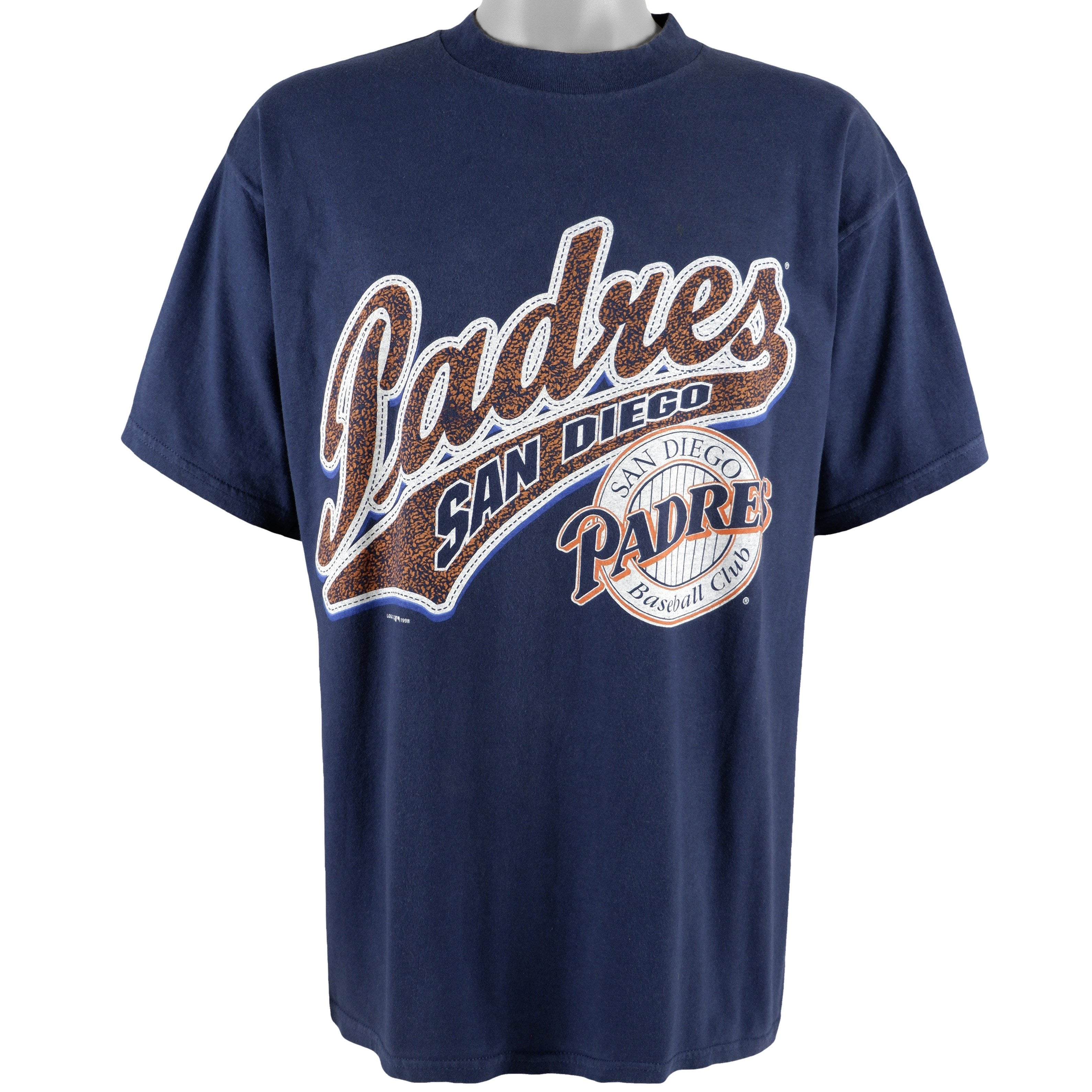Vintage MLB (Logo 7) - San Diego Padres T-Shirt 1998 X-Large