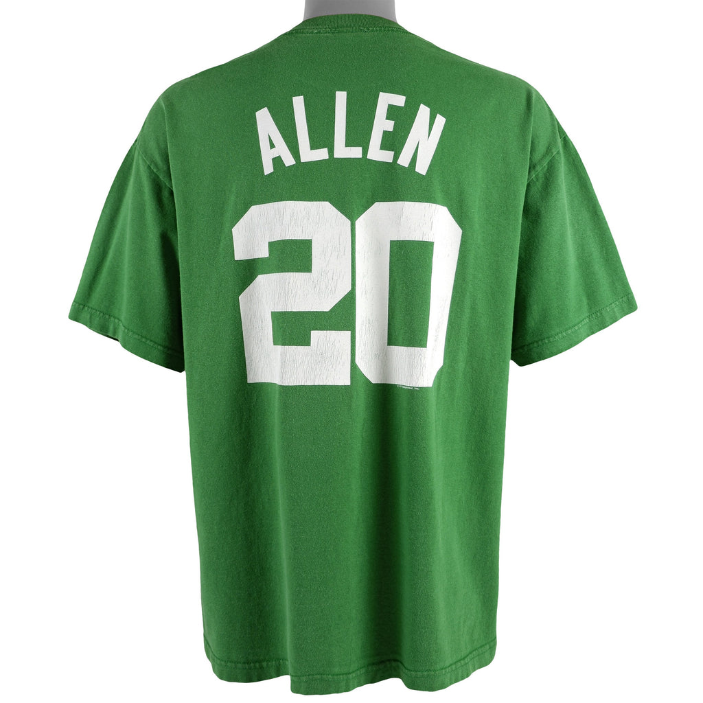NBA (Majestic) - Boston Celtics, Allen #20 Deadstock T-Shirt 2007 X-Large Vintage Retro Basketball