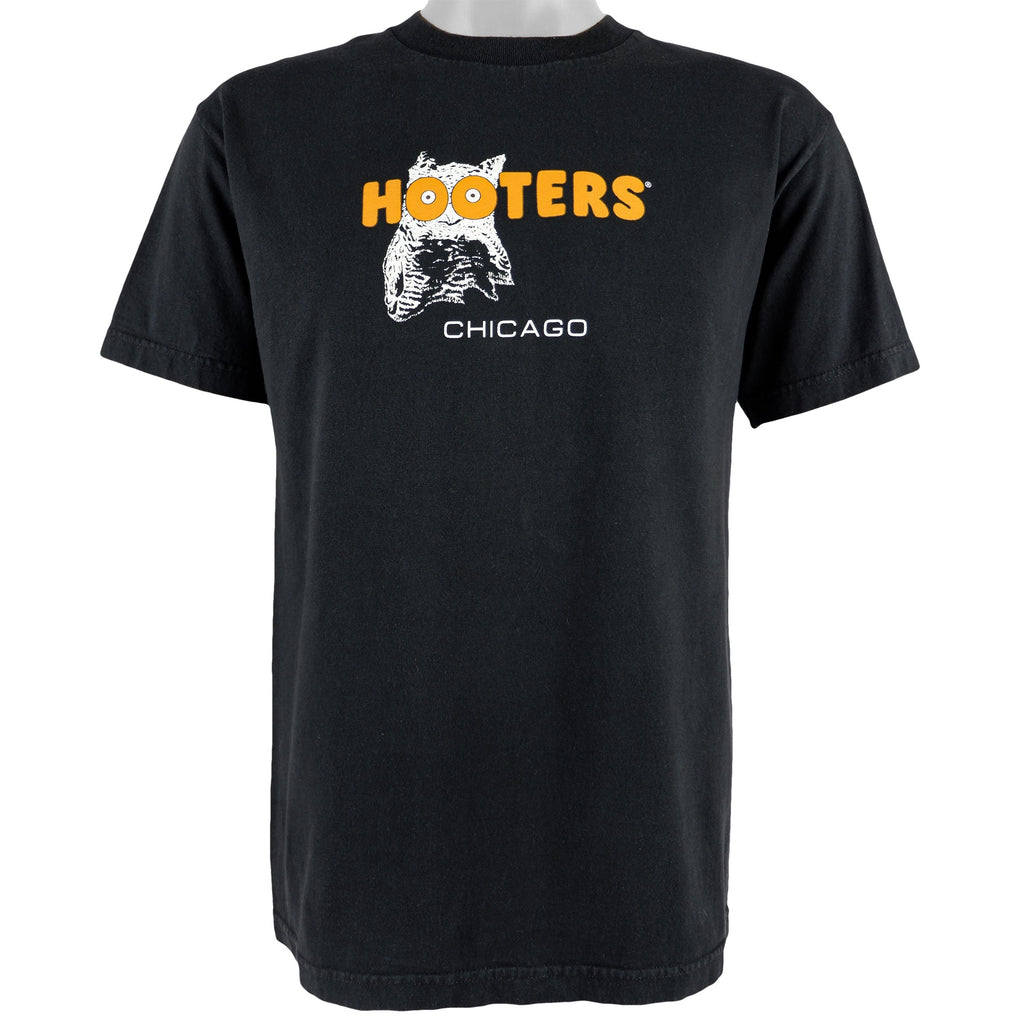 Vintage (AAA) - Hooters Chicago T-Shirt 1990s Medium Vintage Retro