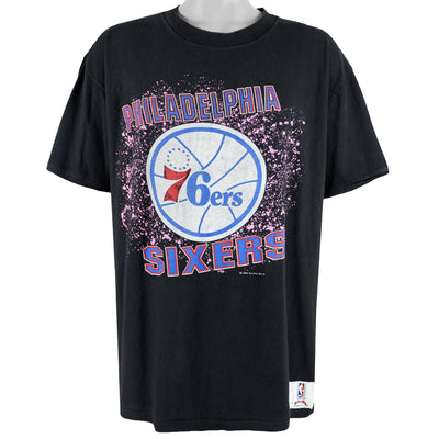NBA (Nutmeg) - Philadelphia 76ers T-Shirt 1989 X-Large