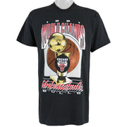 NBA - Chicago Bulls World Champions T-Shirt 1991 Large Vintage Retro Basketball