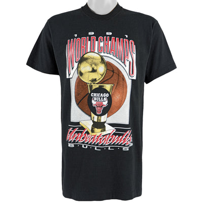 NBA - Chicago Bulls, World Champs, Unbeatabulls T-Shirt 1991 Large