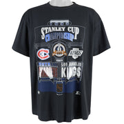 Starter - Stanley Cup Canadiens VS Kings T-Shirt 1993 X-Large Vintage Retro Hockey