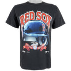 MLB (Salem) - Boston Red Sox Spell-Out T-Shirt 1992 Medium Vintage Retro Baseball
