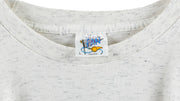 NBA (Official Fan) - New Jersey Nets Spell-Out T-Shirt 1990s Large Vintage Retro Basketball