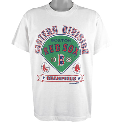 MLB (Screen Stars Best) - Boston Red Sox, Eastern Division Champions Deadstock T-Shirt 1988 Large