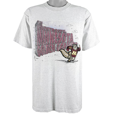 NCAA (Midwest Embroidery) - The University of Minnesota Golden Gophers T-Shirt 1990s Large