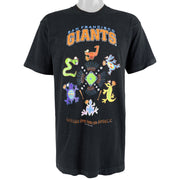 MLB - San Francisco Giants Spell-Out T-Shirt 1994 Large Vintage Retro Football