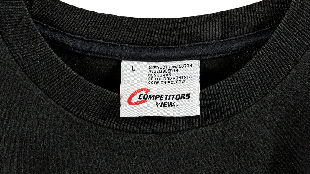 NASCAR (Competitors View) - Black Jeff Gordon #24 T-Shirt 1998 Large Vintage Retro