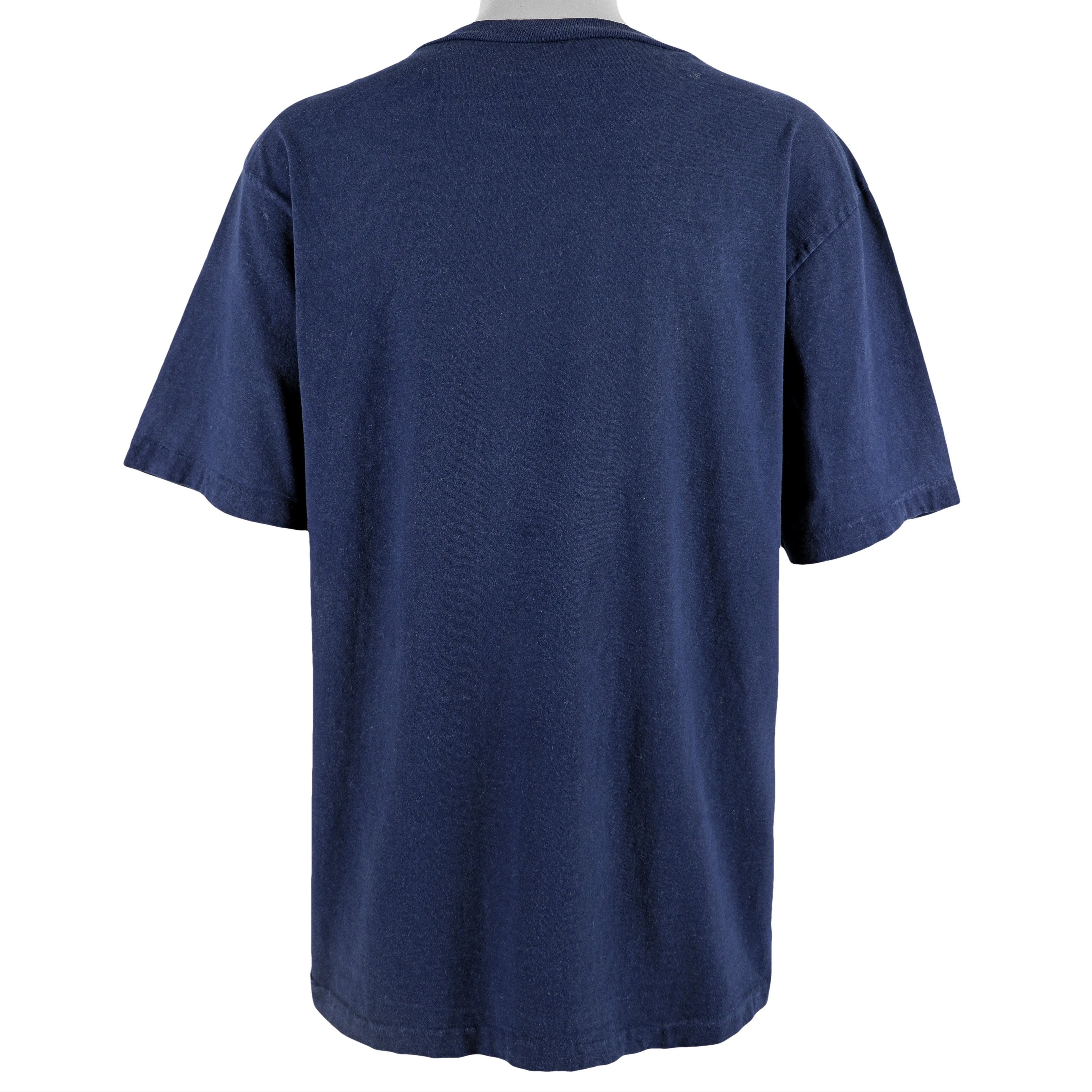 MLB (Waves) - New York Yankees T-Shirt 1994 Large Vintage Retro Baseball