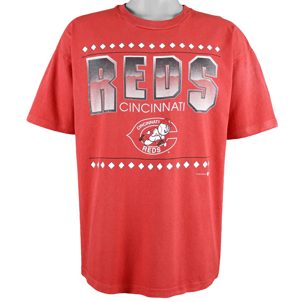 MLB (Hanes) - Cincinnati Reds T-Shirt 1993 X-Large Vintage Retro Baseball