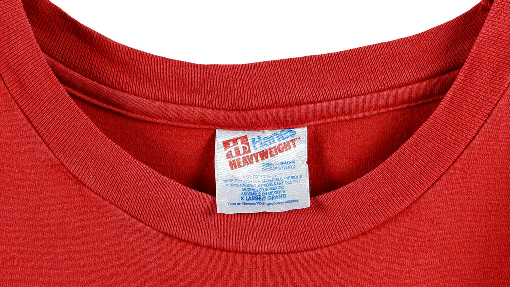 MLB (Hanes) - Cincinnati Reds T-Shirt 1993 X-Large Vintage Retro Baseball  