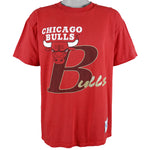 NBA (The Game) - Chicago Bulls Spell-Out T-Shirt 1990s Large
