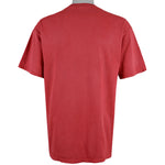 Nike - Red Classic T-Shirt 1990s Medium Vintage Retro 