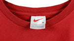 Nike - Red Classic T-Shirt 1990s Medium Vintage Retro 