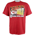 NFL - Kansas City Chiefs T-Shirt 1990s Large Vintage Retro Football