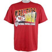 NFL - Kansas City Chiefs T-Shirt 1990s Large Vintage Retro Football