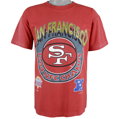 NFL (Nutmeg) - San Francisco 49ers T-Shirt 1995 Large