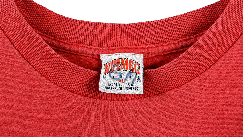 NFL (Nutmeg) - San Francisco 49ers T-Shirt 1995 Large Vintage Retro Football