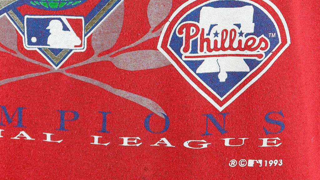 MLB -  Philadelphia Phillies T-Shirt 1993  X-Large Vintage Retro Baseball
