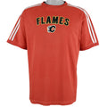 NHL - Calgary Flames spell-Out T-Shirt 2000s Large Vintage Retro Hockey
