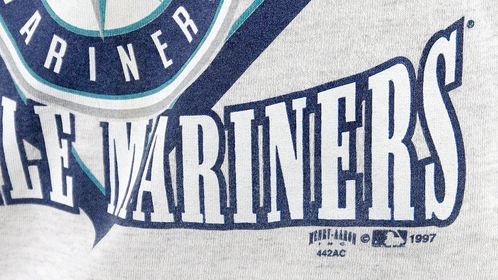 MLB (Tultex) - Seattle Mariners Deadstock T-Shirt 1997 X-Large Vintage Retro Baseball