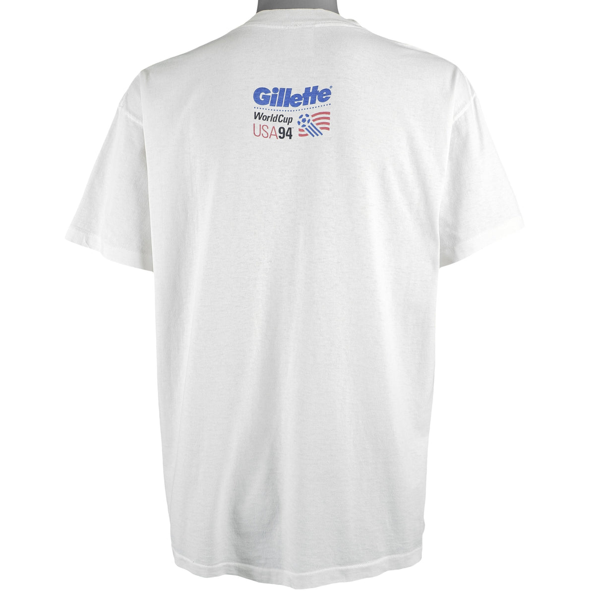 Vintage (Gillette) - White World Cup USA 94 Deadstock T-Shirt 1994 X-Large Vintage Retro Soccer