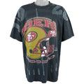NFL - San Francisco 49ers Spell-Out T-Shirt 1997 XX-Large Vintage Retro Football
