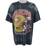 NFL - San Francisco 49ers Spell-Out T-Shirt 1997 XX-Large Vintage Retro Football